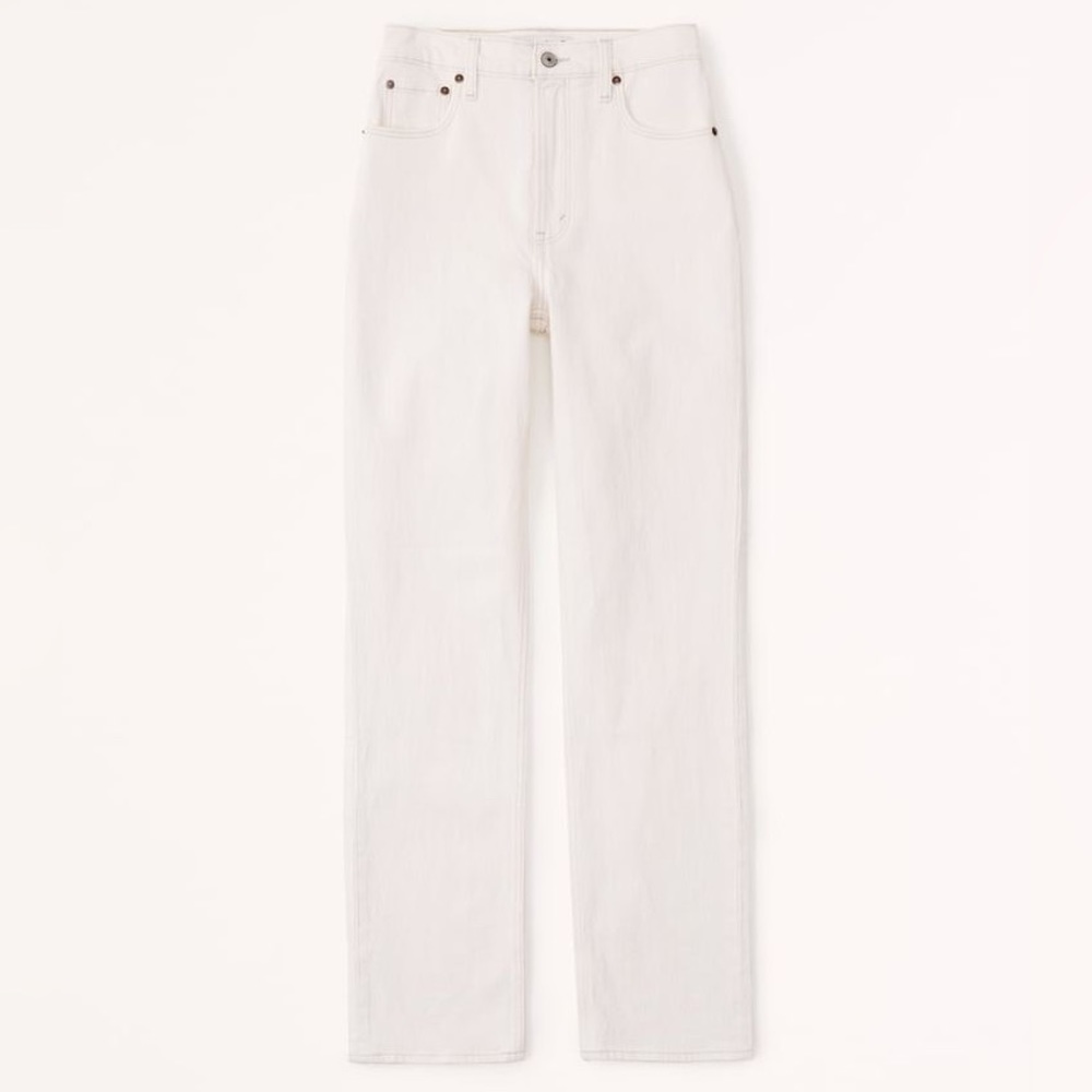 Abercrombie Ultra High Rise 90s Straight Jean